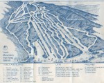 1980-81 Loon Mountain Trail Map