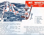1969-70 Mt. Whittier trail map