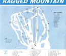 1969-70 Ragged Mountain trail map