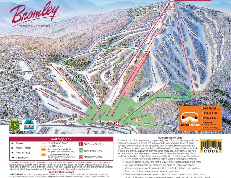 2023-24 Bromley Trail Map