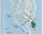 1971-72 Burke Trail Map