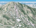 1996-97 Burke Mountain Trail Map