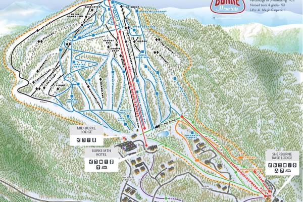 2021-22 Burke Trail Map