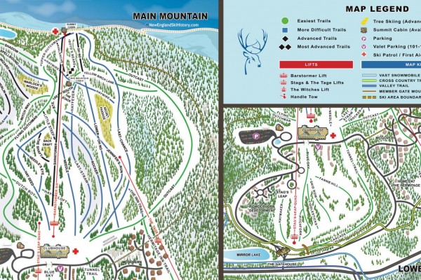 2021-22 Haystack Trail Map