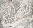 1960-61 Mad River Glen trail map