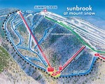 2013-14 Mount Snow Sunbrook trail map