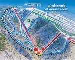 2014-15 Mount Snow Sunbrook trail map
