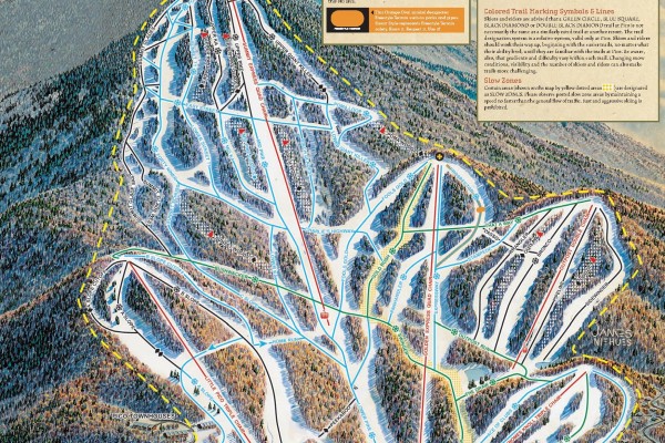 2021-22 Pico Trail Map