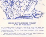 1962-63 Smugglers Notch Trail Map