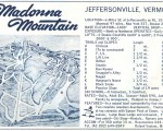1964-65 Madonna Mountain Trail Map