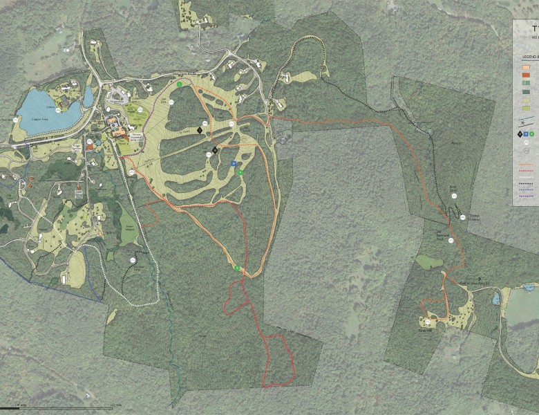 2022-23 Twin Farms Trail Map