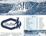 1967-68 Stratton Mountain Trail Map