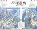 Mid to late 1980s Sugarbush trail map