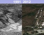 Mohawk Mountain Aerial Imagery, 1991 vs. 2012