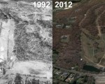 Mt. Southington Aerial Imagery, 1992 vs. 2012