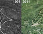Mt. Abram Aerial Imagery, 1997 vs. 2011