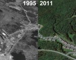 Bousquet Aerial Imagery, 1995 vs. 2011
