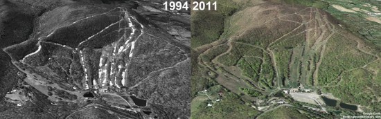 Catamount Aerial Imagery, 1994 vs. 2011