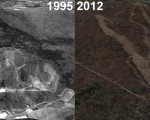 Mt. Tom Aerial Imagery, 1995 vs. 2012