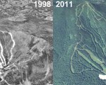 Gunstock Aerial Imagery, 1998 vs. 2011