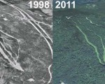 King Ridge Aerial Imagery, 1998 vs. 2011