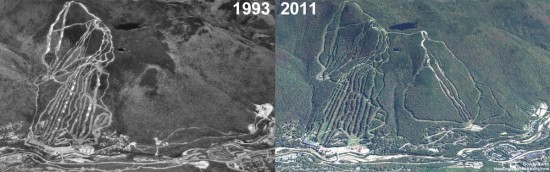 Loon Aerial Imagery, 1993 vs. 2011