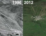 Bolton Valley Aerial Imagery, 1996 vs. 2012