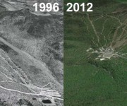 Bolton Valley Aerial Imagery, 1996 vs. 2012