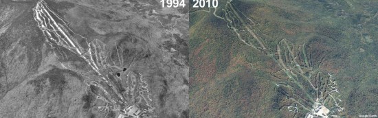 Pico Aerial Imagery, 1994 vs. 2010