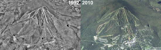 Stratton Aerial Imagery, 1992 vs. 2010