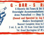 1953-54 Eastern Ski Map