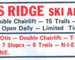 1987-88 Eastern Ski Map
