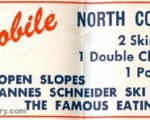 1956-57 Eastern Ski Map