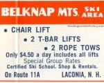 1960-61 Eastern Ski Map