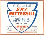 1952-53 Eastern Ski Map