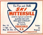 1956-57 Eastern Ski Map