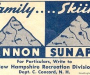 1955-56 Eastern Ski Map