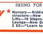1960-61 Eastern Ski Map
