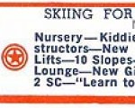 1961-62 Eastern Ski Map