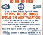 1966-67 Eastern Ski Map