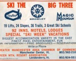 1967-68 Eastern Ski Map