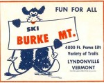 1957-58 Eastern Ski Map