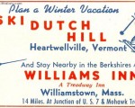 1953-54 Eastern Ski Map