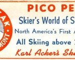 1954-55 Eastern Ski Map